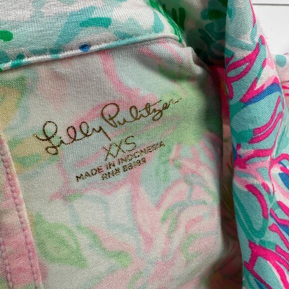Lilly Pulitzer Dress Women XXS Pink Multi Quincey Shell of a Party Preppy Resort - Picture 4 of 10